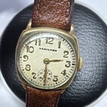 1930 Hamilton 987A Art Deco 17 Jewels Gold Filled Watch Runs, Sold As Is. Fixed Price $179.99.
