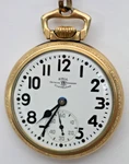 Ball Hamilton 999B 21J Railroad Pocket Watch 16S Keystone Boss 10K Gf. Fixed Price $899.95.