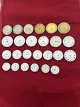 Lot Of 25 Waltham Pocket Watch Movements, Parts Or Repair. Fixed Price $300.00.