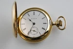 1910 Elgin 15 Jewel Hunting Gold Filled Pocket WATCH#WATCH449. Fixed Price $425.00.