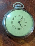 Vintage Ingraham Pocket Watch Bristol Conn Usa Running Pat Applied For (A-2). Fixed Price $34.00.
