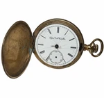 1893 Elgin Pocket Hunting Watch Model Grade 10 Size 18S 11J - Read For Repair. Fixed Price $150.00.