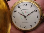 Majestime Swiss Made 17 Jewels - Pocket Watch W/ Full Hunter Case Runs. Fixed Price $49.00.
