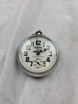 Vintage Satellite Mechanical Wind Up Pocket Watch. Not Working. Fixed Price $34.65.