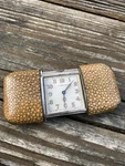 Art Deco Movado Ermeto Chronometre Purse Watch Je Caldwell Co. Swiss Made Runs. Fixed Price $1275.00.