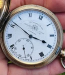 Thomas Russell & Sons, Liverpool Circa 1890 Full Hunter Men Pocket Watch.. Fixed Price $609.30.