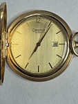 Caravelle By Bulova Pocket Watch C837018 Base Metal Case A5 - Work! See Pics!. Fixed Price $85.00.