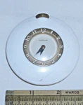 Westclox White Art Deco Pocket Watch 1930S. Fixed Price $49.99.