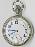 Antique No Name Silverode Pocket Watch. 56 Mm In Size. # 413425. Fixed Price $58.00.