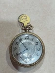 Record Swiss Antique Pocket Watch With Second Hand Gold Filled Case 6 Jewel. Fixed Price $139.00.