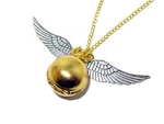 Harry Potter Golden Snitch Mini Pocket Watch Necklace Gold-plated Silver-plated. Fixed Price $19.99.