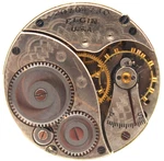 1918 Elgin Pocket Watch Movement 20704730 Grade 418 3/0S 7J (SS3). Fixed Price $24.95.