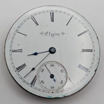 Elgin 6S 15J Hunting Pocket Watch Movement Grade 216 C.1900 Parts/repair. Fixed Price $15.00.