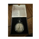 Authentic Models Victorian Pocket Watch Silver Brass Manual Roman Numerals Boxed. Fixed Price $20.00.
