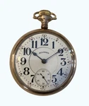 Bunn Special Pocket Watch 21J Sz 18 Gold Filled Case Rr Grade Illinois. Fixed Price $350.00.