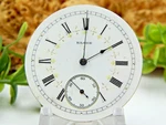 Antique Pocket Watch Movement Elgin Hunting Multi Color Dial 16S 15J Grade 152. Fixed Price $89.00.