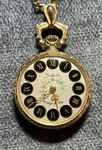 Vtg Swiss Sheffield Horloger Roy Windup Mechanical Pendant Pocket Watch. Fixed Price $99.00.