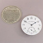 Ingersoll Trenton 16 Size Pocket Watch Movement With Paper - AG361. Fixed Price $29.99.