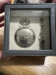 Nib Silvertone Dad Pocket Watch World Greatest. Fixed Price $18.99.
