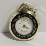Vintage Swiss Made Lucerne Black Enamel Zodiac Astrology Pocket Watch. Fixed Price $39.99.