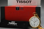 Mint W/ Box Tissot Y588-210 Quartz Date White Dial Swiss Made Pocket Watch. Fixed Price $199.90.