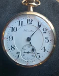 Hamilton 966 Railroad Grade 21 Jewels Pocket Watch Gold Filled Mechanical. Fixed Price $450.00.