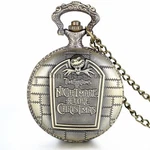 The Nightmare Before Christmas Quartz Pocket Watch Chain Gothic Jack Skellington. Fixed Price $9.99.
