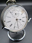 Antique Victorian Equestrian Stem Winder Up Down .800 Swiss Pocket Watch Repair. Fixed Price $399.99.