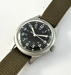 Vintage Benrus Stainless Steel GG-W-113 Military Mens Watch Vietnam July 1971. Fixed Price $695.00.