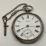 Awc/waltham Pocket Watch 14S 1884 7 Jewels. Fixed Price $250.00.
