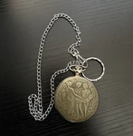 Vintage Soviet Molnija Pocket Watch Three Graces Ussr Mechanical 3602 Runs. Fixed Price $67.50.