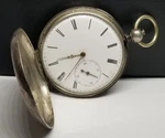 FAPW565 Silver M.j. Tobias London Pocket Watch, Size 48MM, J, Not Working.. Fixed Price $199.99.