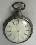 1800'S Edmonds Verge Chain Drive Fusee Pair Case Sterling Key Wind Pocket Watch. Fixed Price $249.99.