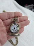 Butterfly Pocket Watch Quartz Flower Fashion Jewelry Necklace Floral Bronze Tone. Fixed Price $12.99.