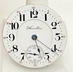 Rare 943 Hamilton 1899 Size 21 Jewels Pocket Watch Movement. Fixed Price $600.00.