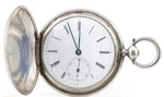 Fres Girard A. Robert Stauffer & Fils Silver Case Swiss Pocket Watch 45MM (dh). Fixed Price $199.95.