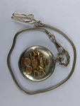 James Becket London 1640 Pocket Watch 500TH Anniversary Columbus Snake Chain. Fixed Price $19.00.