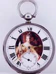 Antique Pocket Watch A.bauman Sterling Silver Awarded By Queen Victoria C1874. Fixed Price $1373.53.