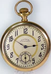 Dueber Hampden 15 Jewel Gold Filled Art Deco Runs Great. Fixed Price $195.50.