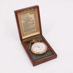 Howard Keystone Pocket Watch 17J Gold Filled Case T-bar Chain Original Box. Fixed Price $559.99.