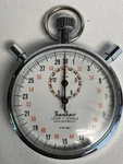 Stopwatch Hanhart Lever 7 Jewels 1/10 Sec Chronograph Shockproof Water-resistant. Fixed Price $30.00.
