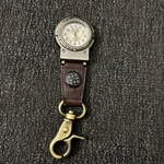 Benrus W1051 Pocket Watch Compass Stainless Steel Silver Dial Quartz Chain. Fixed Price $18.10.