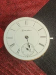 Hampden Pocket Watch Movement Grade: No. 5S. Fixed Price $11.95.