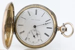 Jules Huguenin Locle No. 25467, Keywind Silver Case Pocket Watch, 47.6MM (ee). Fixed Price $149.95.