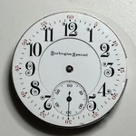 Burlington Special Pocket Watch Movement -19 Jewels Size 16S Not Tested. Fixed Price $125.00.