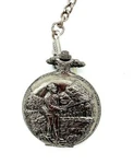 Geneva Men's Round Quartz Fisherman Pocket Watch With Metallic Chain. Fixed Price $19.88.
