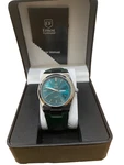 Ernest Ferdinand Men Watch Day Date Leather Strap 3ATM Classic. Fixed Price $95.40.