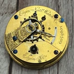 1883 Elgin Gm Wheeler 18S 13J Grade 81 Key Wind Pocket Watch Movement Parts. Fixed Price $39.99.