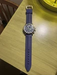 Accutime Watch Blue Face&band S/s Case PC21J 42032WMM 0323 SR626SW Need Battery. Fixed Price $15.00.