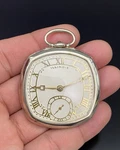 Illinois Art Deco 14K Gf The Marquis Autocrat Vtg Manual Wind 17J Pocket Watch. Fixed Price $450.00.
